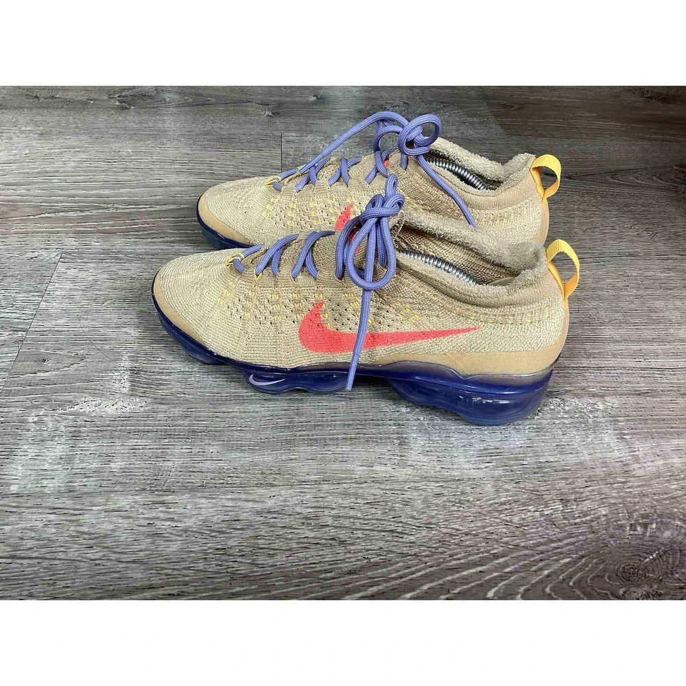 Nike Air Vapormax 2023 Fk Flyknit Vanilla-Sea Coral Womens Size 7.5 DV6840-200